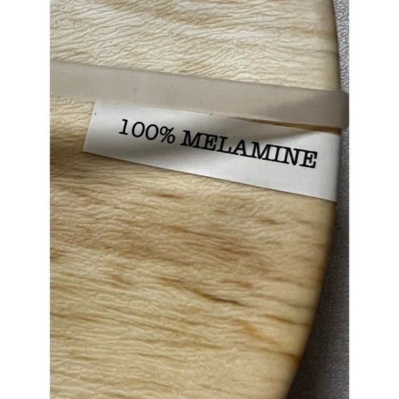 Rae Dunn "Let's Eat" and "Enjoy" Melamine Dinner plate sets - Picture 8 of 9